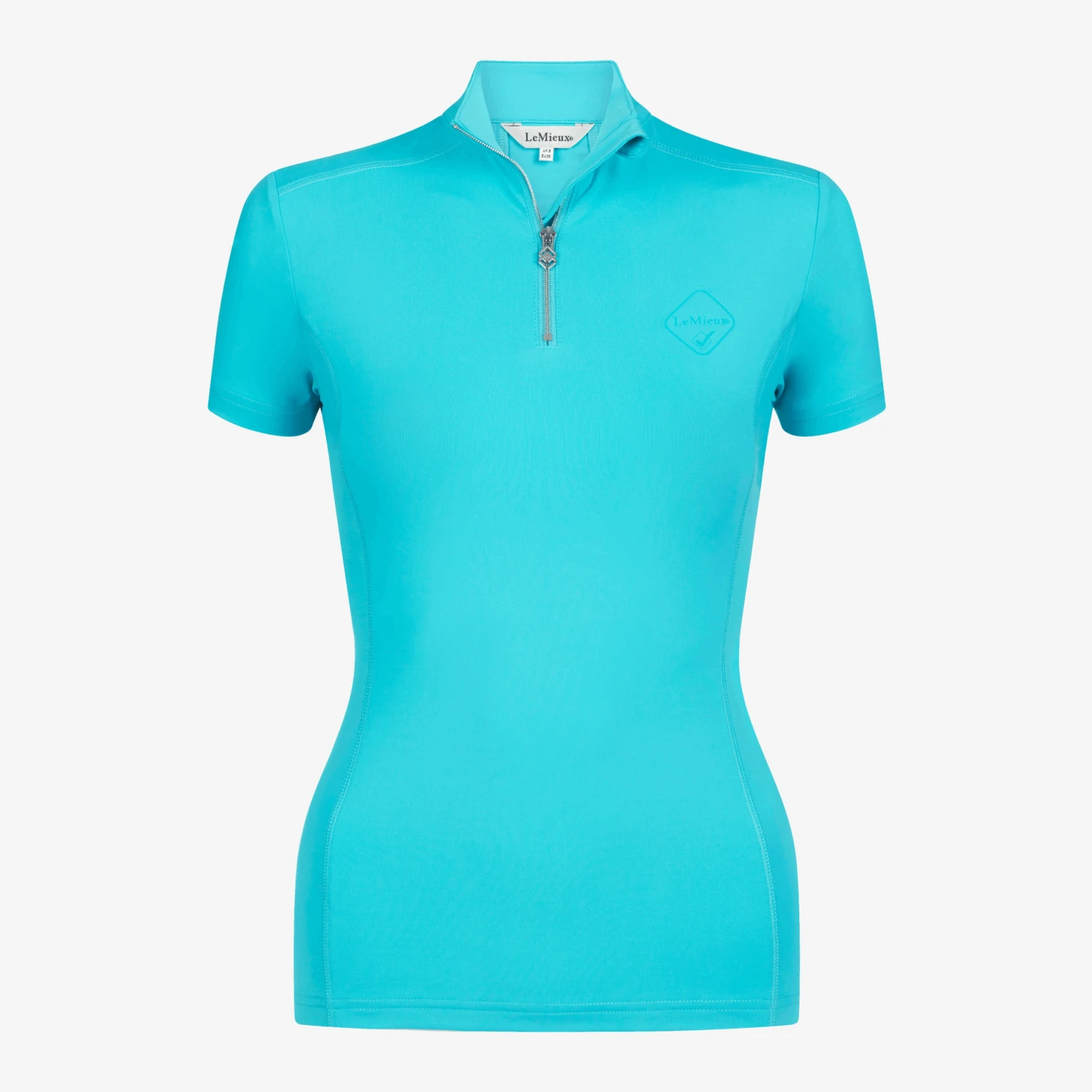 LeMieux Short Sleeve Base Layer Azure 4 LeMieux Short Sleeve Base Layer Azure - Image 2