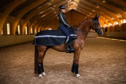 Equestrian Stockholm Bandages Luminous Black -Equestrian Supplies luminous bandages