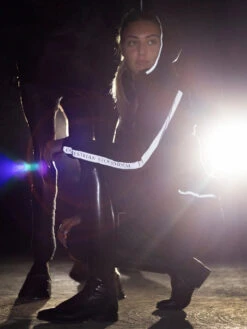 Equestrian Stockholm Reflective Jacket Luminous Black -Equestrian Supplies luminous riding jacket ridjacka reitjacke rij jas hov 2