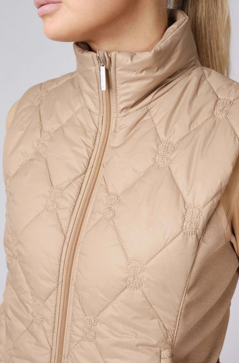 PS Of Sweden Magnolia Vest Camel 5 PS Of Sweden Magnolia Vest Camel - Image 3