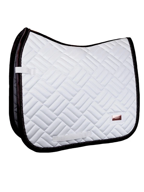 Equestrian Stockholm Modern Dressage Saddle Pad White Moonless Night 5 Equestrian Stockholm Modern Dressage Saddle Pad White Moonless Night - Image 3