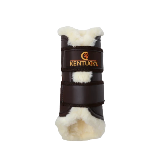 Kentucky Leather Brushing Boots Brown 3 Kentucky Leather Brushing Boots Brown