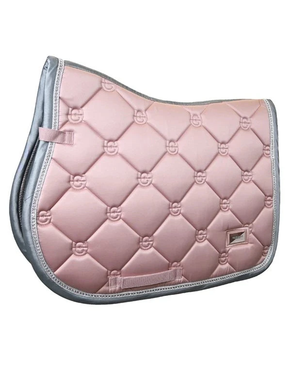 Equestrian Stockholm Jump Saddle Pad Pink Crystal 3 Equestrian Stockholm Jump Saddle Pad Pink Crystal