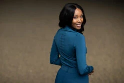 Equestrian Stockholm Vision Base Layer Blue Meadow -Equestrian Supplies vvvblue meadow riding top ridtopp oben reiten top rijden on1 2