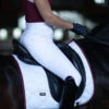 Equestrian Stockholm Dressage Saddle Pad White Perfection Bordeaux 2 Equestrian Stockholm Dressage Saddle Pad White Perfection Bordeaux -Equestrian Supplies white bordeaux dressage saddle pad dressyrschabrak dressurschabracke dressuur zadeldekje hov 1