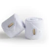 Equestrian Stockholm Bandages White Perfection Gold -Equestrian Supplies white gold