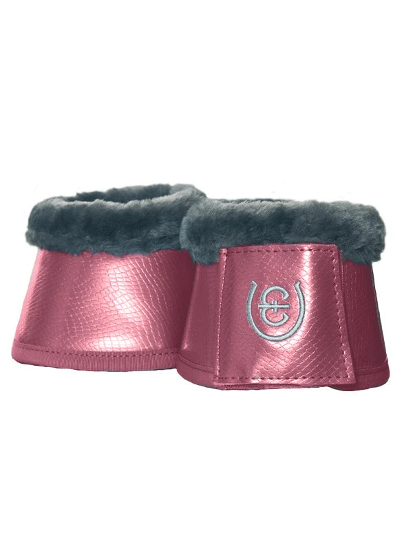 Equestrian Stockholm Fleece Bell Boots Winter Rose 3 Equestrian Stockholm Fleece Bell Boots Winter Rose